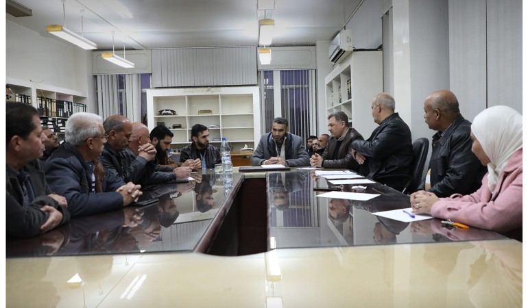 ضمن جولاته المستمرة ... وزير الكهرباء يزور محطة توليد تشرين الحرارية ويطلع على واقع العمل فيها