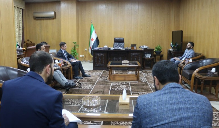 وزير الكهرباء يبحث مع القائم بأعمال الوفد الألماني في سوريا سبل التعاون المشترك  لتطوير قطاع الكهربا