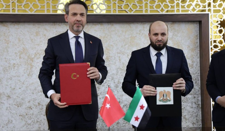 اتفاقية تعاون مشترك مع تركيا لتزويد سوريا بـ 6 مليون متر مكعب من الغاز يومياً