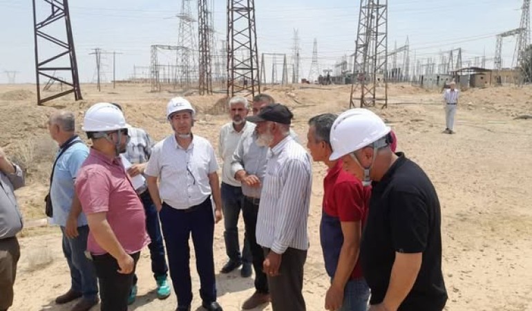 وفد المجموعة القطرية UCC القابضة يزور منشأة التيم بدير الزور لهذا السبب