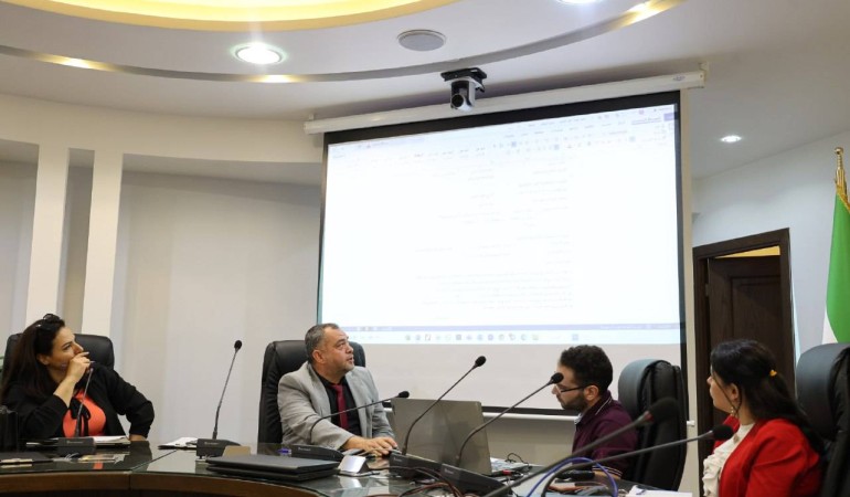 التنمية الإدارية في وزارة الطاقة تناقش آلية تقديم طلبات العودة للعاملين المفصولين بسبب التحاقهم بالث