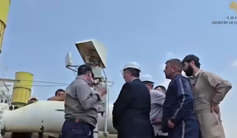 بدء تدفّق الغاز الأذربيجاني عبر الشبكة التركية نحو سوريا